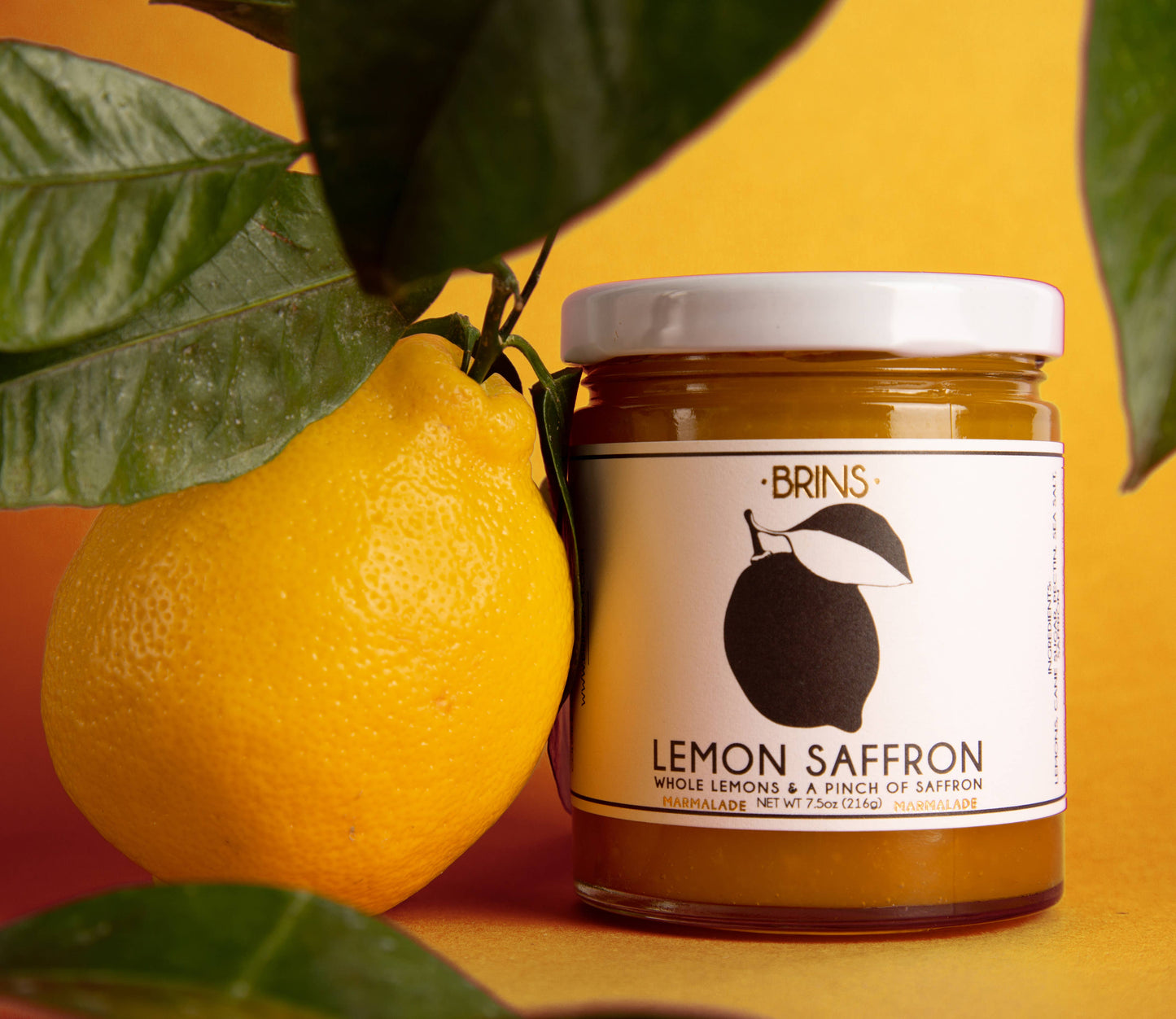 Lemon Saffron Marmalade