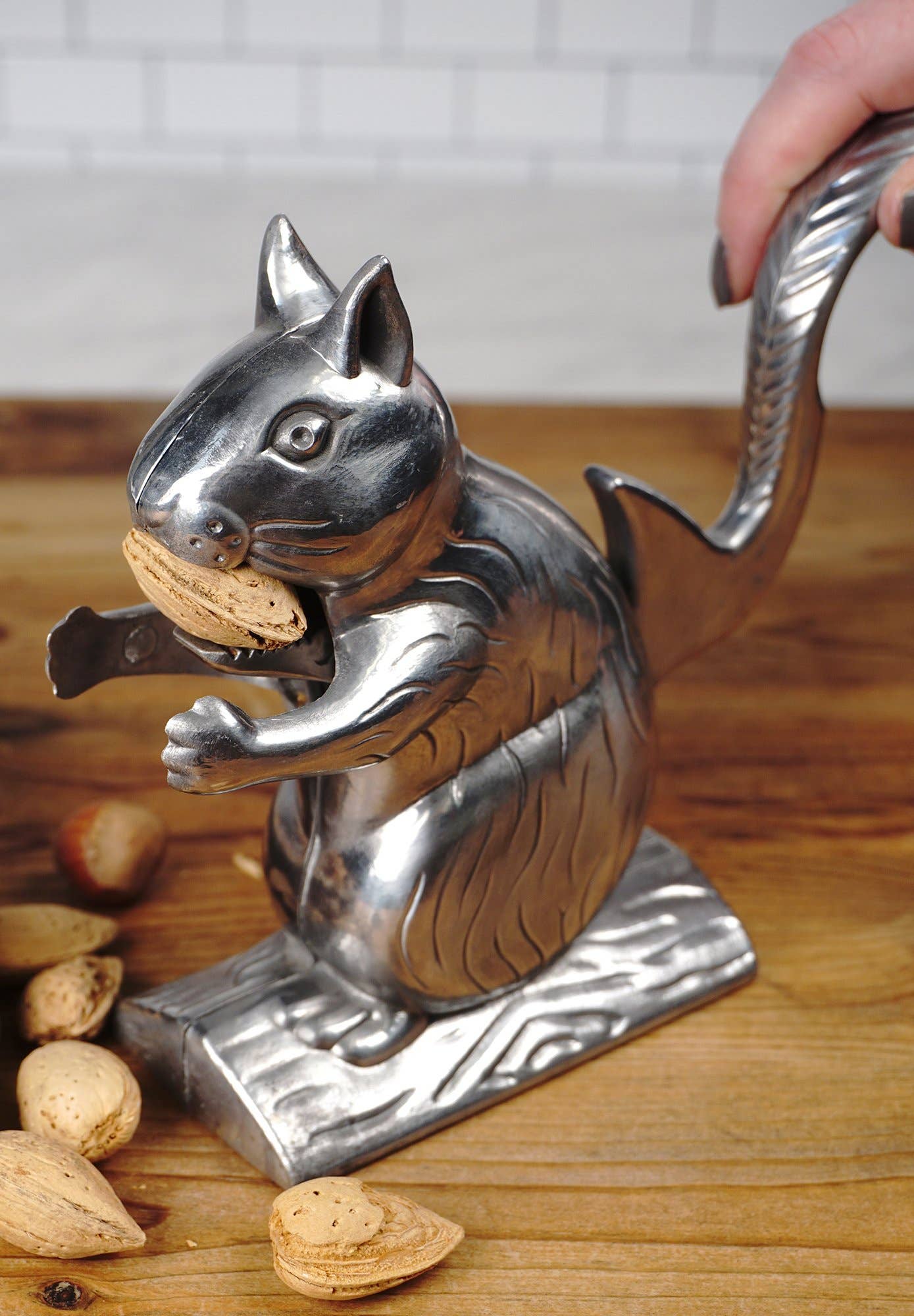 Nutty Squirrel Nutcracker