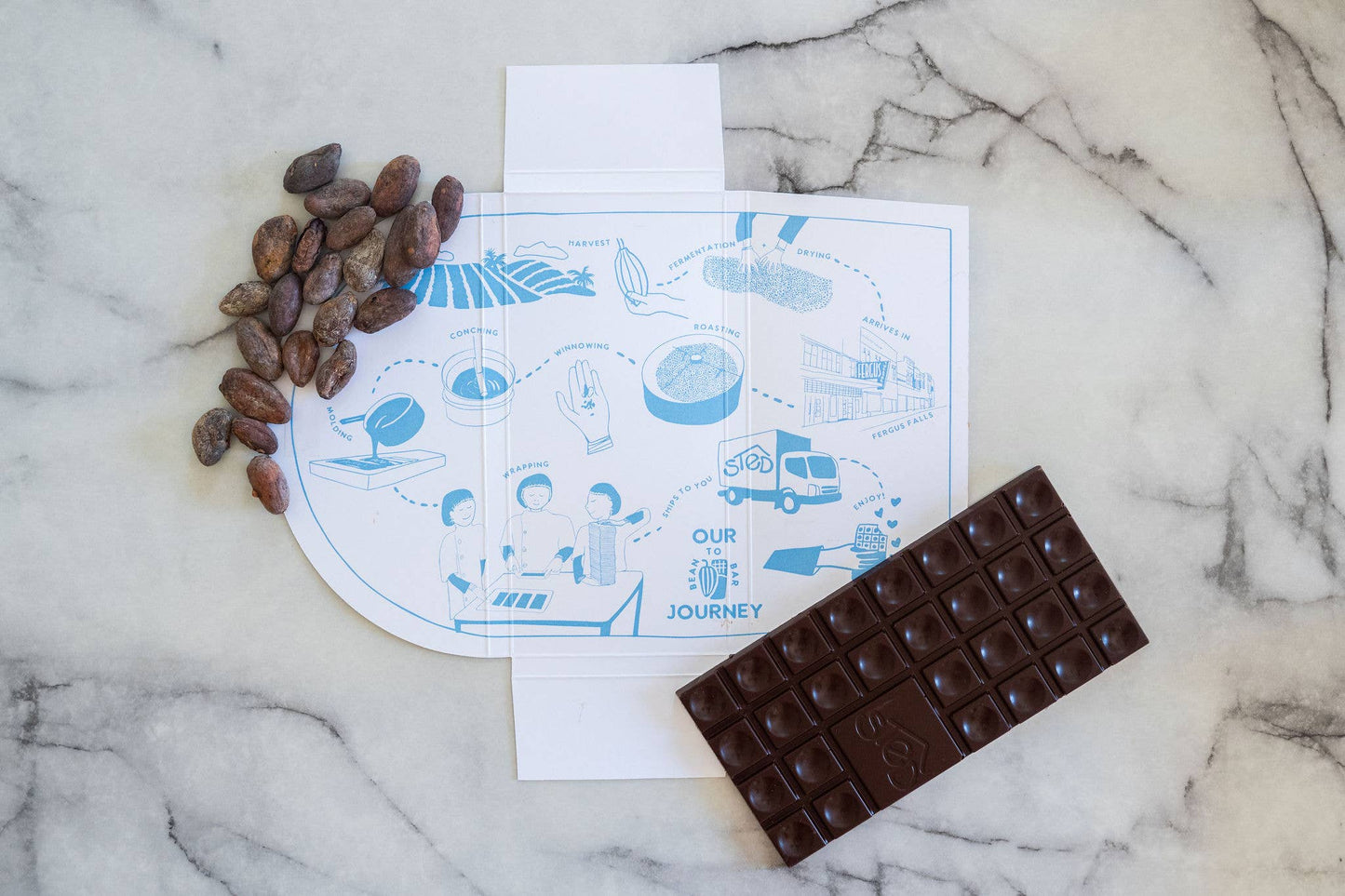 French Grey Sea Salt Chocolate Bar