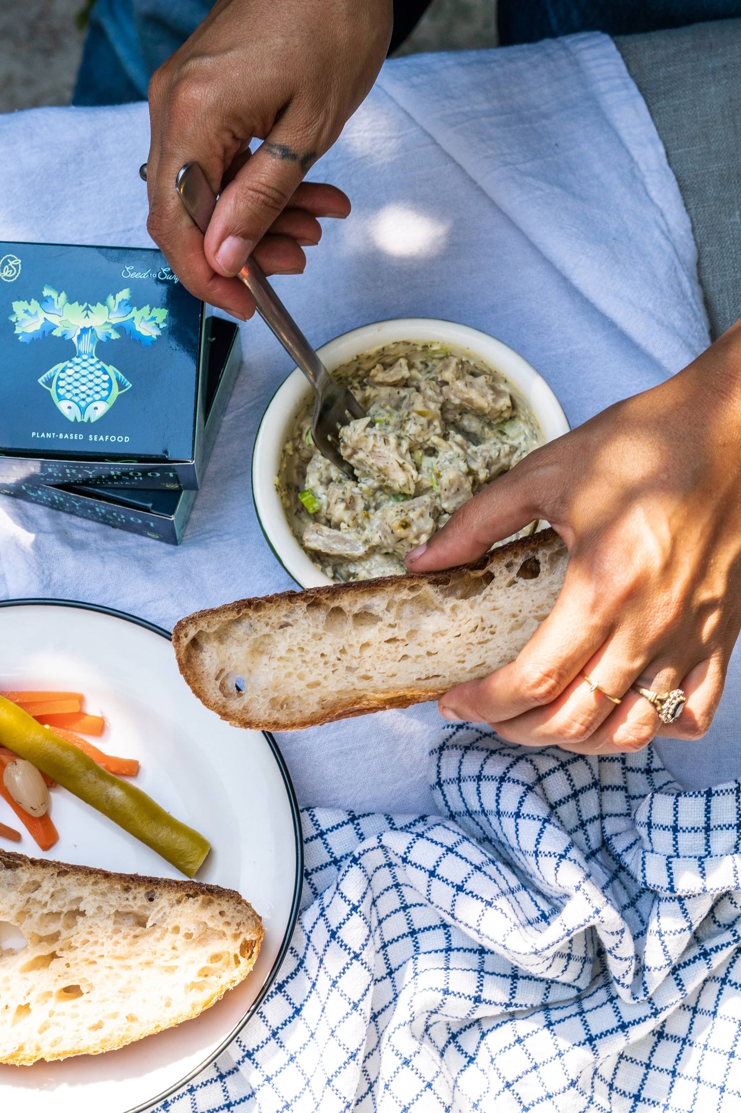 Celery Root Smoked Whitefish (Vegan)