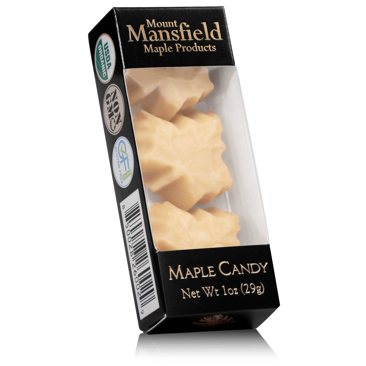 3 Leaf Organic Pure Vermont Maple Candy Box