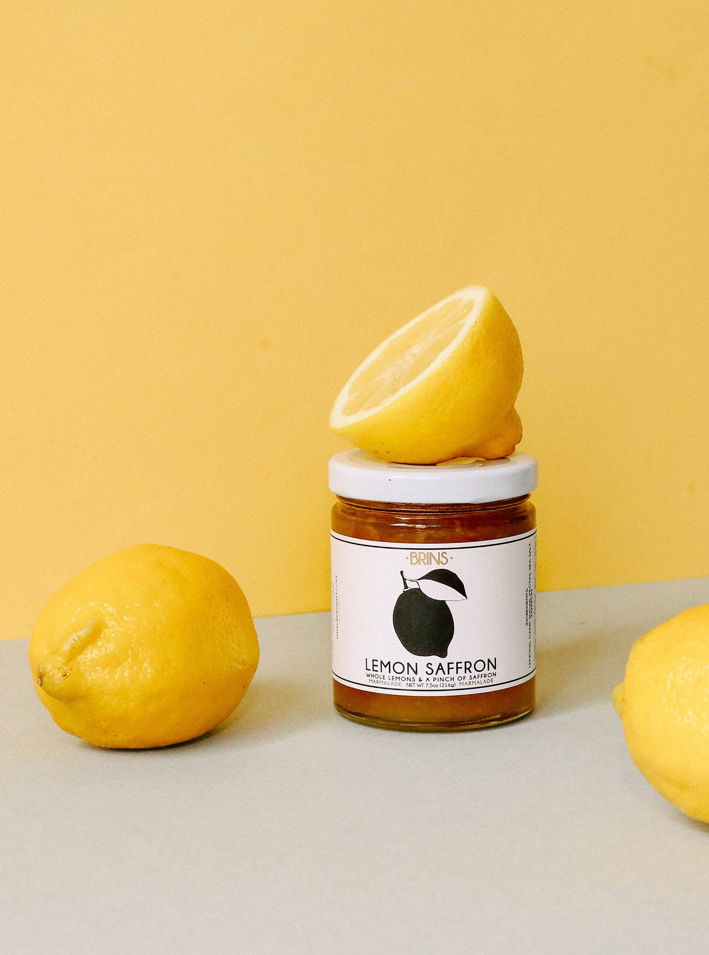 Lemon Saffron Marmalade