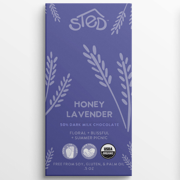 Honey Lavender Chocolate Bar