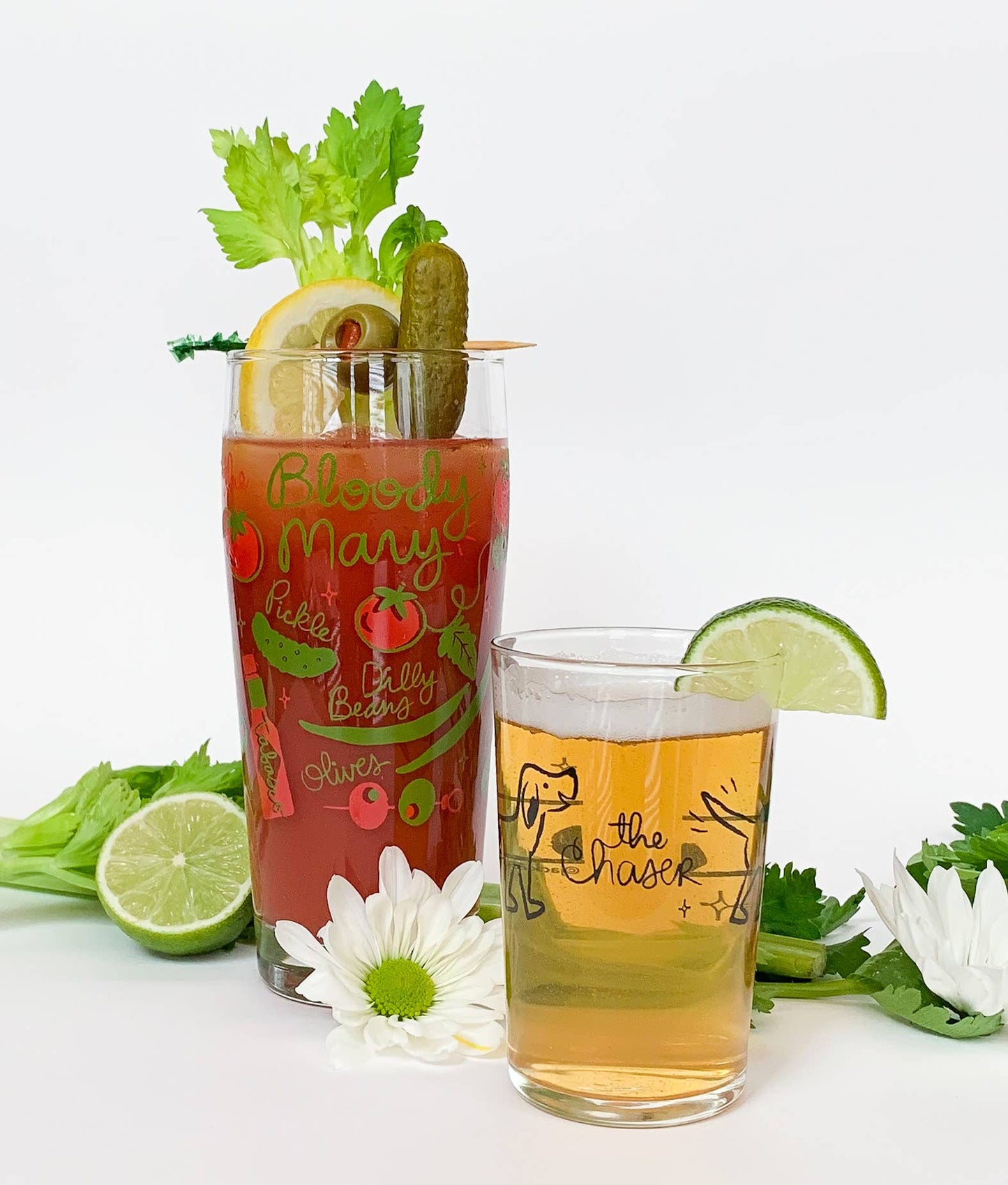 Bloody Mary Glass