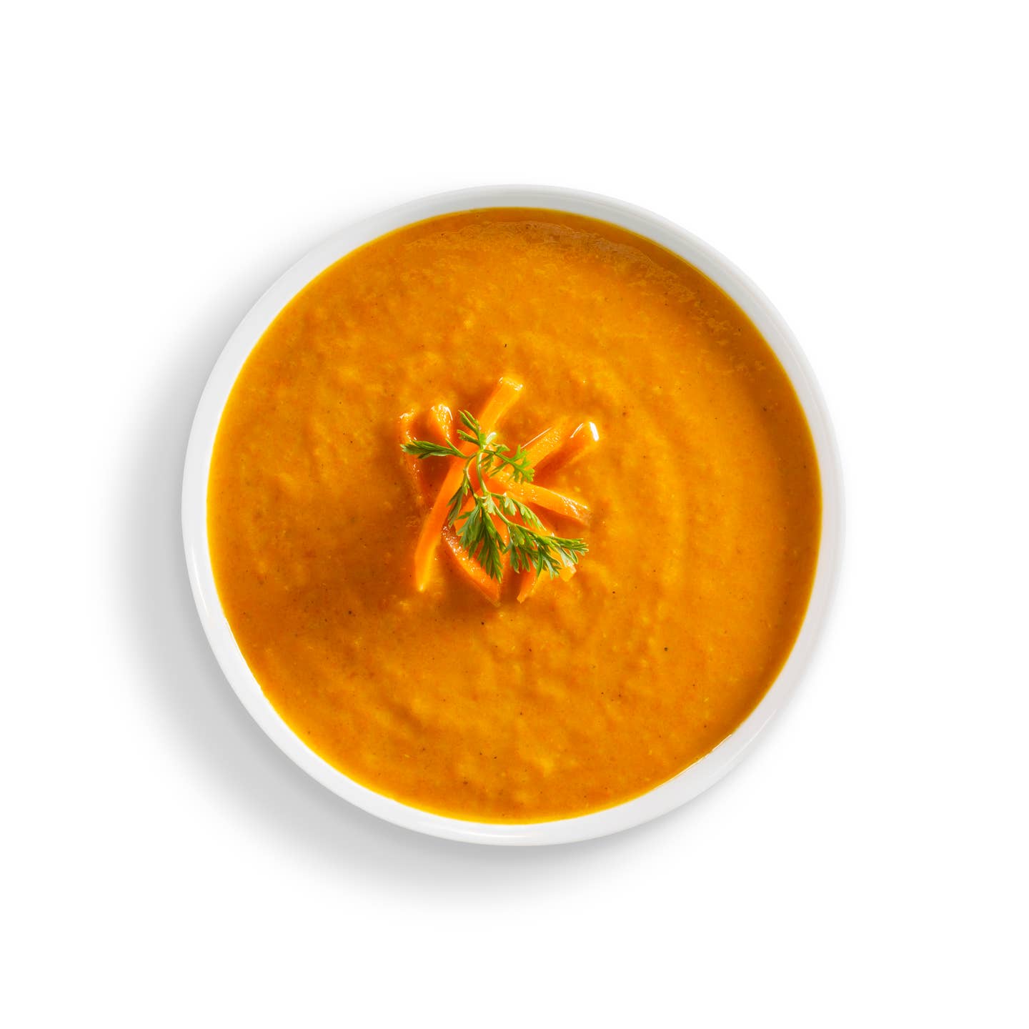 Pacific Rim Gingered Carrot and Coconut Soup