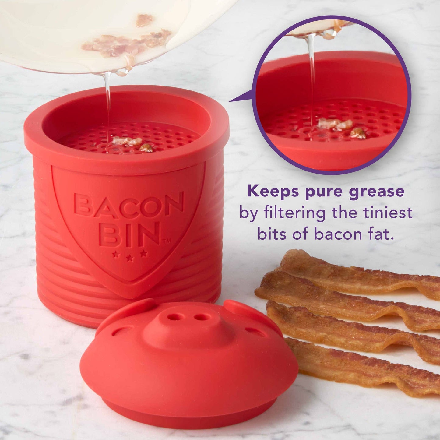 Bacon Bin XL Grease Holder