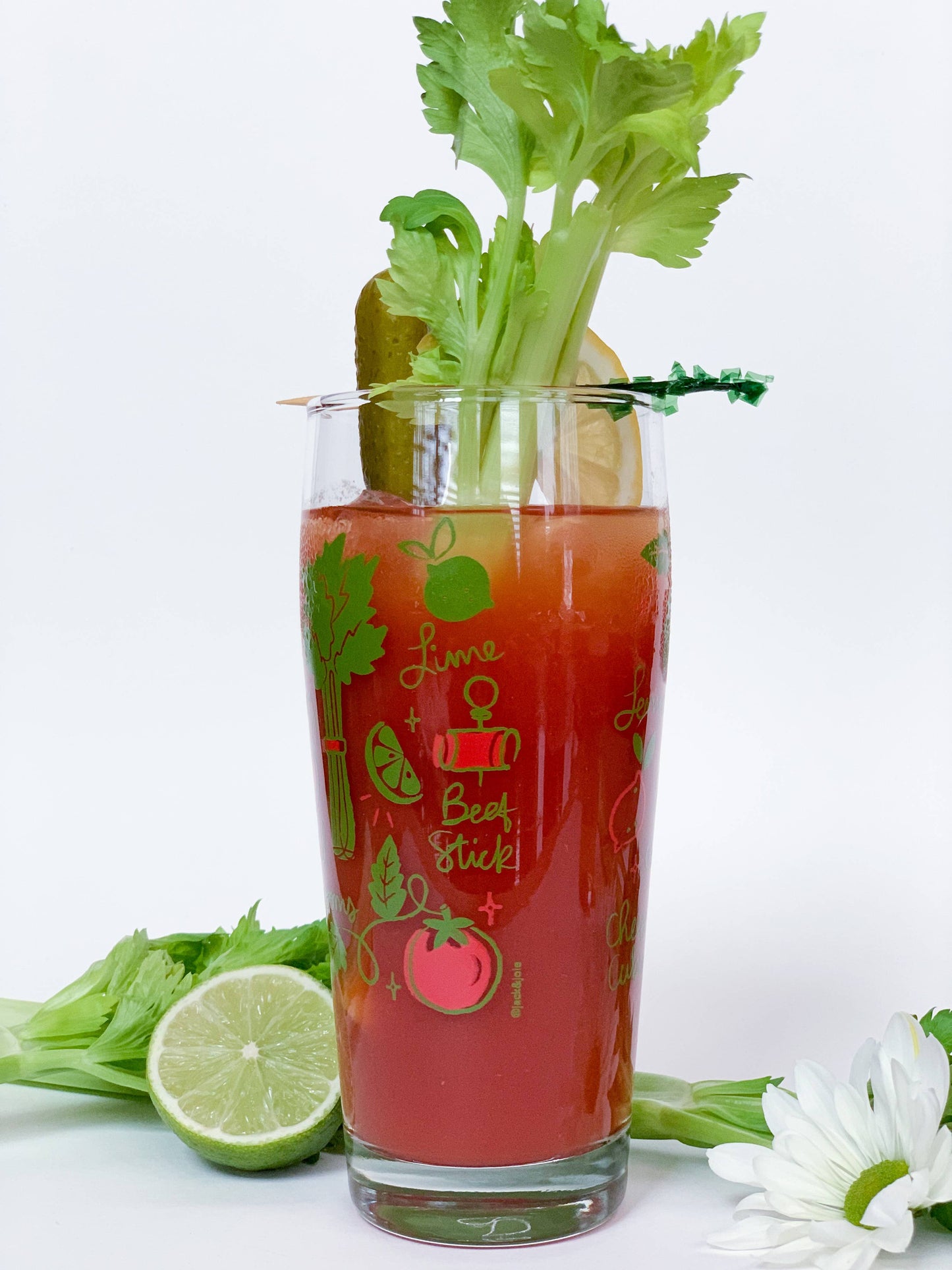 Bloody Mary Glass