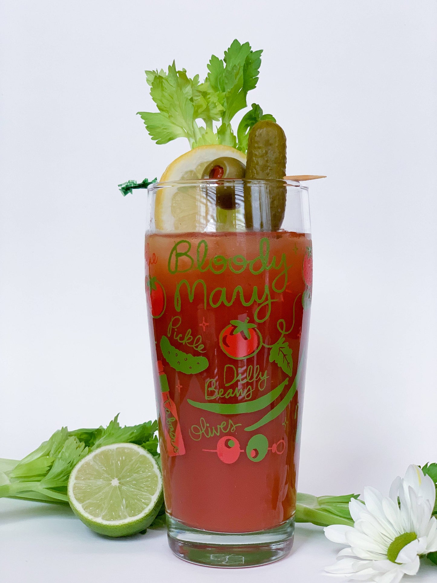 Bloody Mary Glass