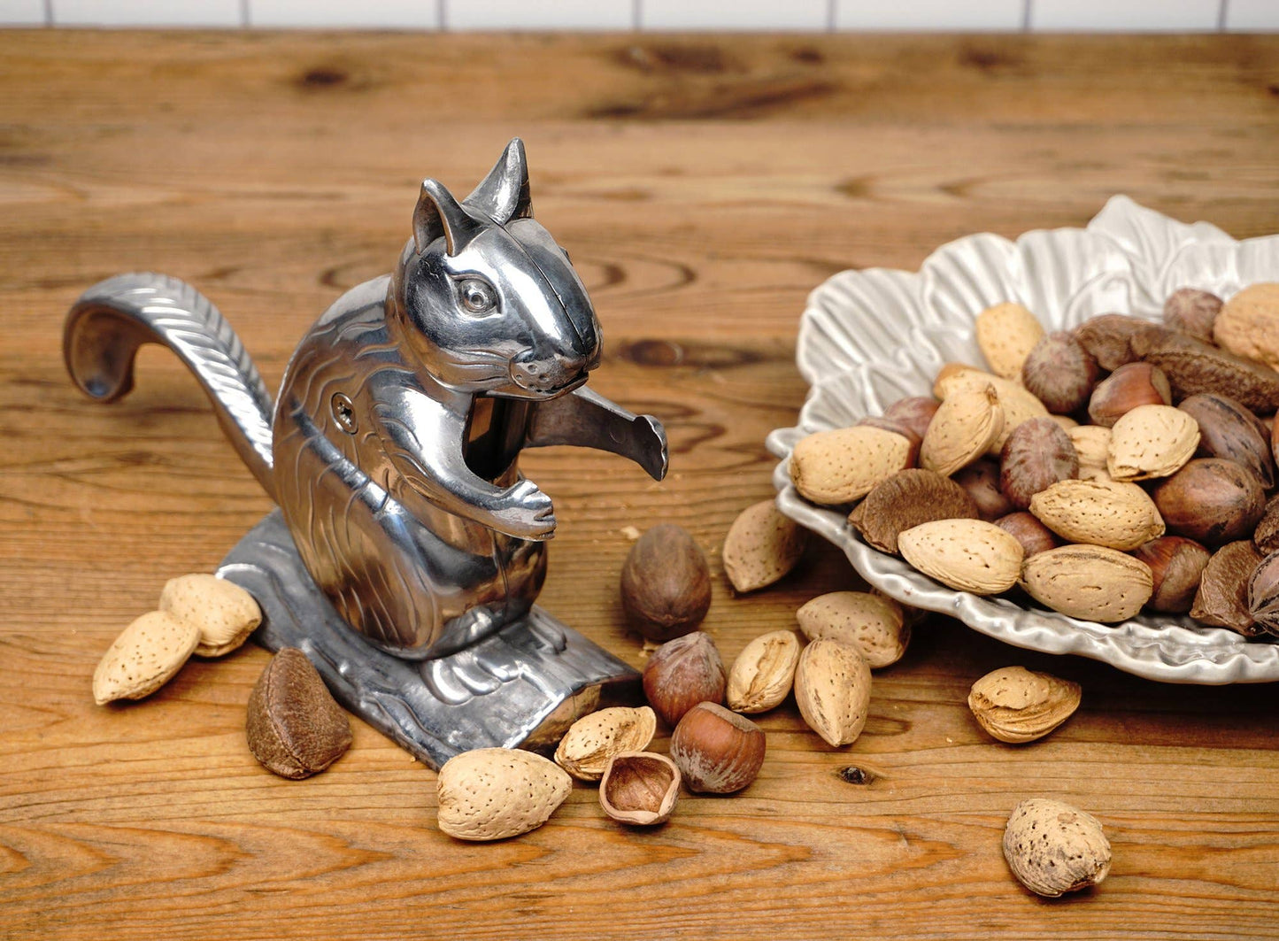 Nutty Squirrel Nutcracker