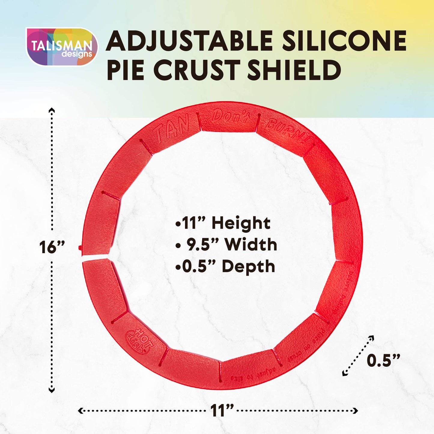 Adjustable Pie Shield