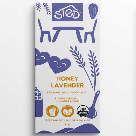 Honey Lavender Chocolate Bar