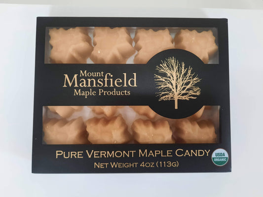 Organic Quarter Pound Pure Vermont Maple Sugar Candy